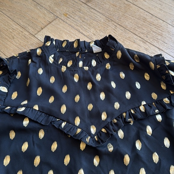 Long sleeve blouse with frill trim - Picture 4 of 11